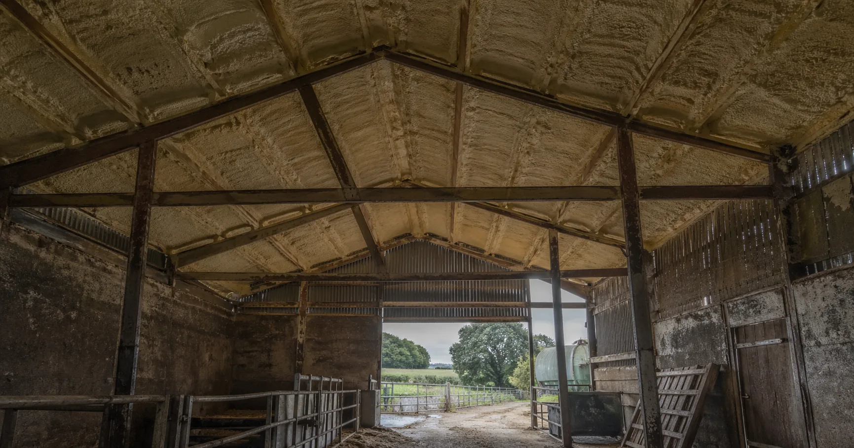 Why Spray Foam in Your Barn Is a Problem