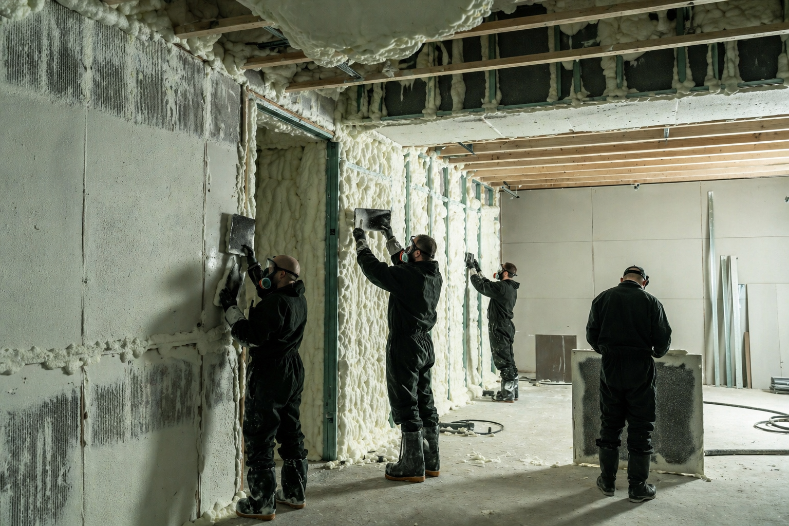 Commercial Spray Foam Removal