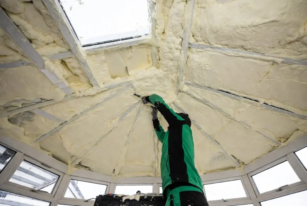 Conservatory Roof Spray Foam Removal