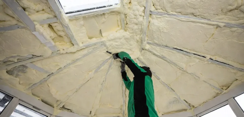 Conservatory Roof Spray Foam Removal