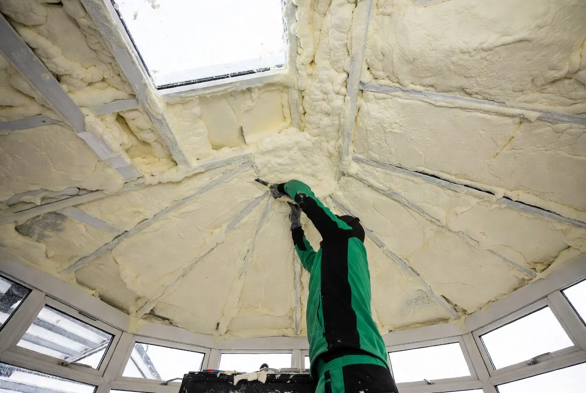 Conservatory Roof Spray Foam Removal