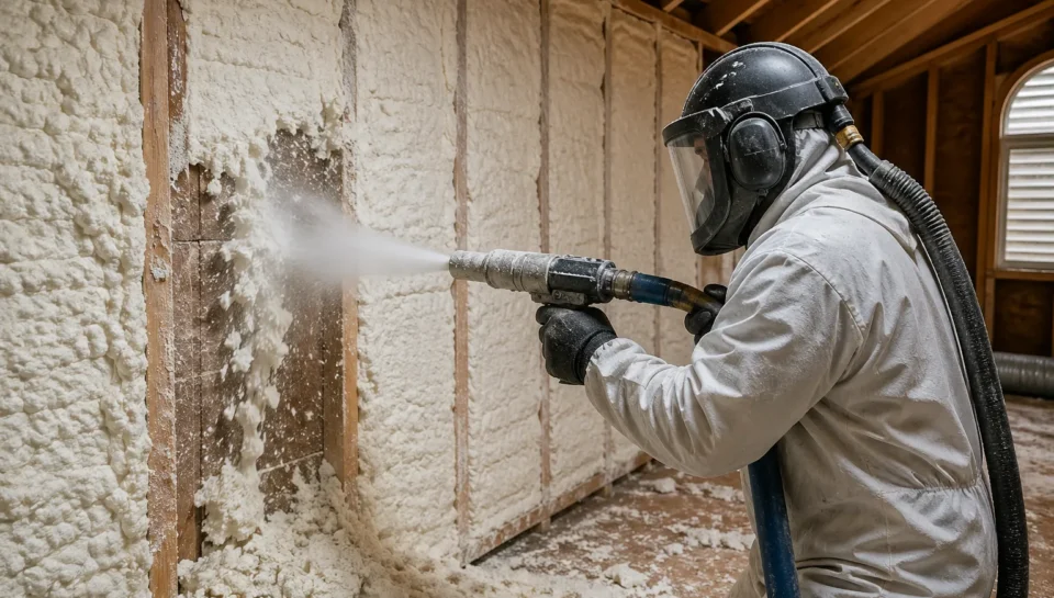 Dry Ice Spray Foam Insulation Removal Safe & Efficient Method