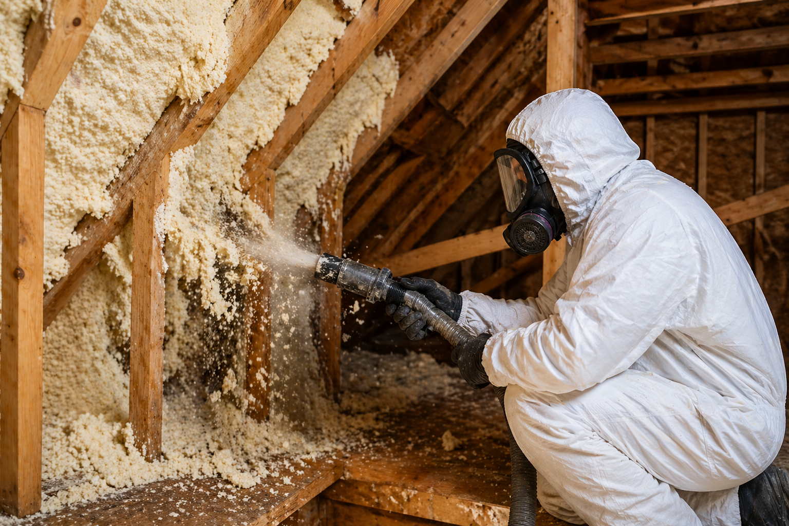 Loft & Attic Spray Foam Insulation Removal, Affordable & Local Experts