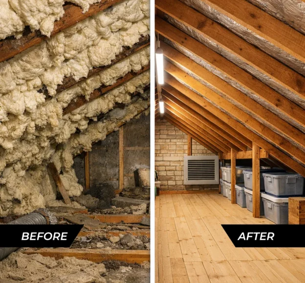 Professional Open Cell Foam Removal Services in England