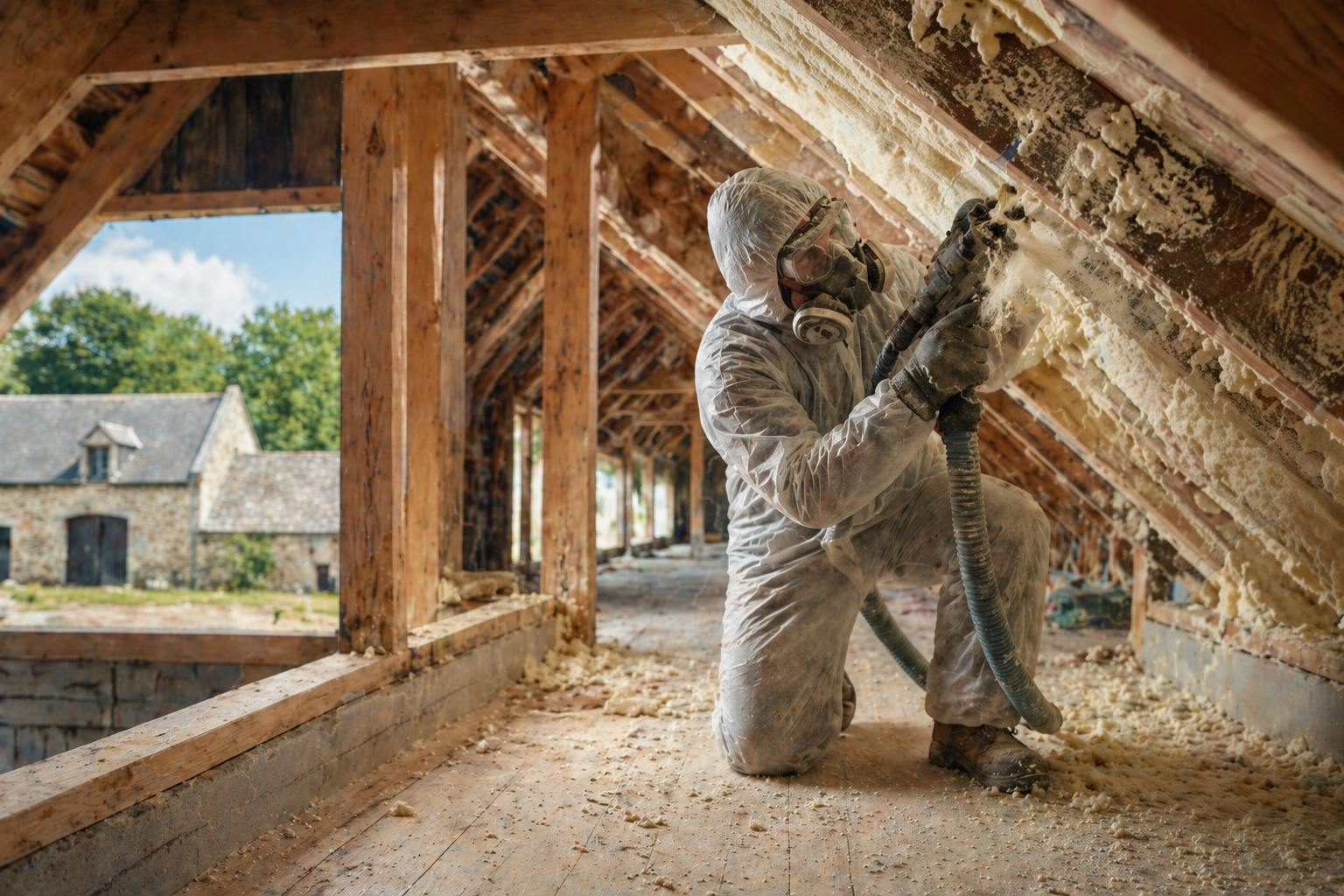 Spray Foam Removal Dorset